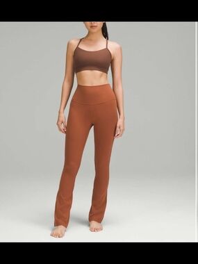 Lululemon Align high-waisted flared mini pants *Extra short 28" sz 0